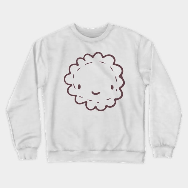 Cookie outlined Crewneck Sweatshirt by Happycactus